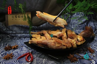四川大凉山特产散养土鸡自制手工腌制风干腊鸡整只装 真空