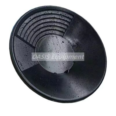 加厚手摇塑料淘金盘筛沙洗金盆小型河道洗沙黄金盘砂金工具初学者