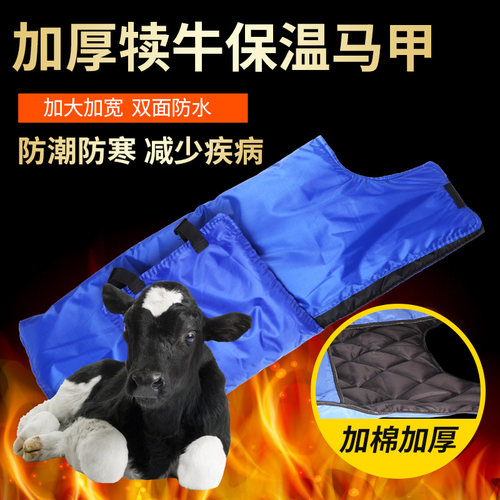 牛犊马甲加厚防寒保暖棉衣