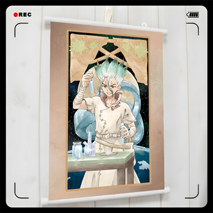 石纪元 石神千空浅雾幻狮子王司琥珀冰月 挂画海报壁画谷子周边