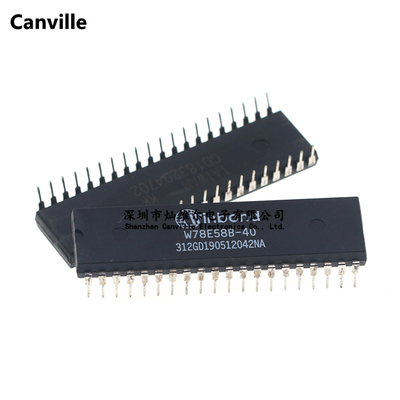Canville W78E58B-40 DIP-40 翻新 包上机90天 8位 微控制器 直插