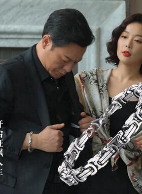 狂飙同款高启强帝王链男钛钢防褪色手链嘻哈潮男霸气饰品手链礼品