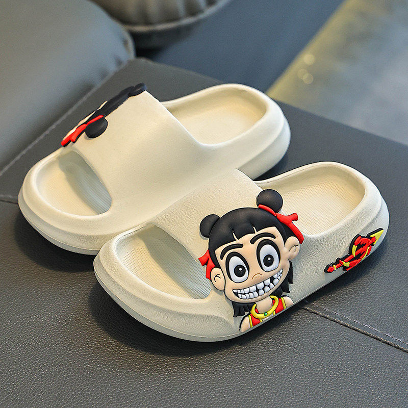 哪吒儿童拖鞋男童夏季2026新款男女孩室内防滑踩屎感家居宝宝凉拖,童鞋/婴儿鞋/亲子鞋,儿童凉拖鞋,淘宝优惠券,粉丝福利购,淘宝优惠卷