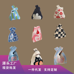 拉夫·劳伦马球新款 ins网红潮手提包女针织毛线水桶包手拎休闲托