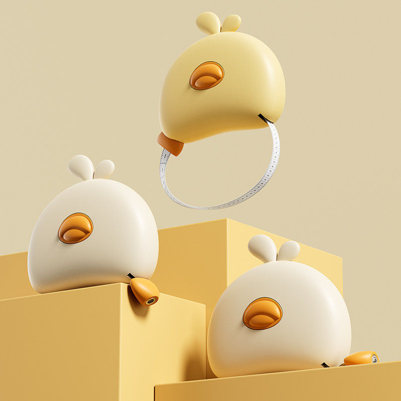 软尺量三围测量尺磁吸自动收缩家用高颜值多功能尺子卷尺三维尺子,居家布艺,尺子,淘宝优惠券,粉丝福利购,淘宝优惠卷