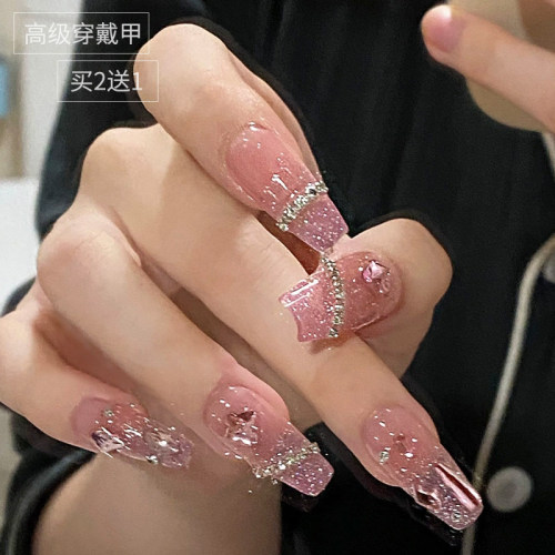 穿戴式美甲成品指甲贴片秋冬