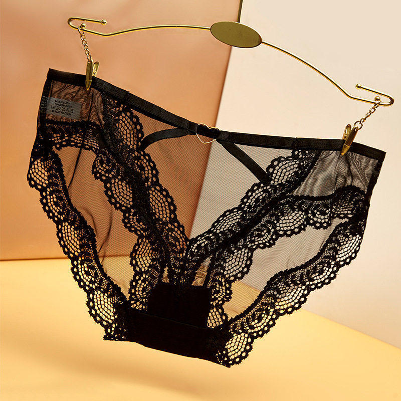 女士内裤女夏季薄款纯欲风细带开叉2026新款少女生性感蕾丝三角裤,女士内衣/男士内衣/家居服,女三角裤,淘宝优惠券,粉丝福利购,淘宝优惠卷