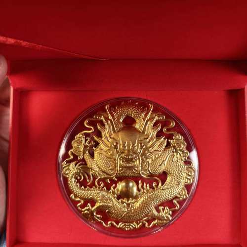 深圳水贝黄金龙耀盛世摆件相框挂件伴手礼送礼送领导朋友