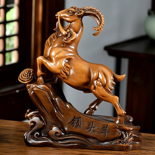 森木桐领头羊摆件装饰品
