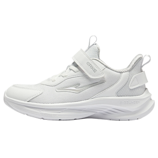 鸿星尔克童鞋男童网面透气运动鞋春季白色休闲鞋子儿童软底跑步鞋