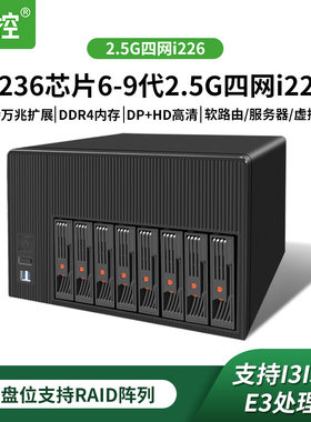 倍控C236芯片6-9代2.5G四网i226