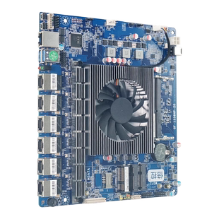 倍控 J6412 J4125 N4000 N5105软路由6网卡主板ROS linux X86