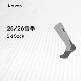Sock 滑雪运动保暖袜子Ski ATOMIC阿托米克滑雪袜2526新品 长款