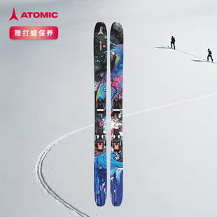 ATOMIC阿托米克滑雪双板2425自由式 野雪粉雪BENT设计师系列