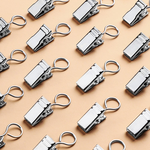 窗帘夹子不锈钢材质承重墙小巧