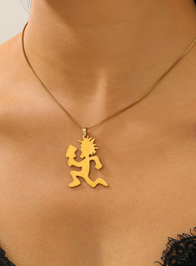 跨境饰品不锈钢吊坠时尚创意首饰