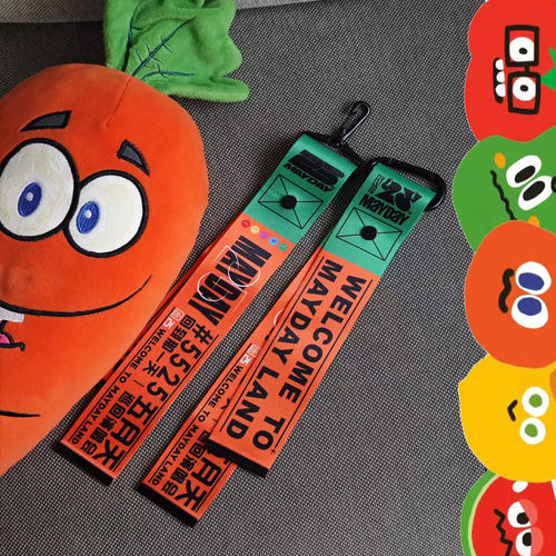 五月天演唱会飘带明星周边物料行李条织带定制背包挂件装饰挂钩