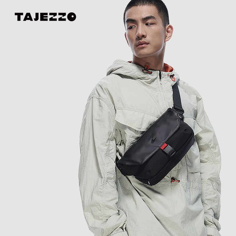 TAJEZZO/探迹者潮牌小斜挎包男生时尚运动通勤单肩便携小包N6mini