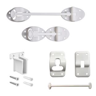 现货供应房车游艇S5411 T型入口门锁扣支架RV露营车拖车锁夹上