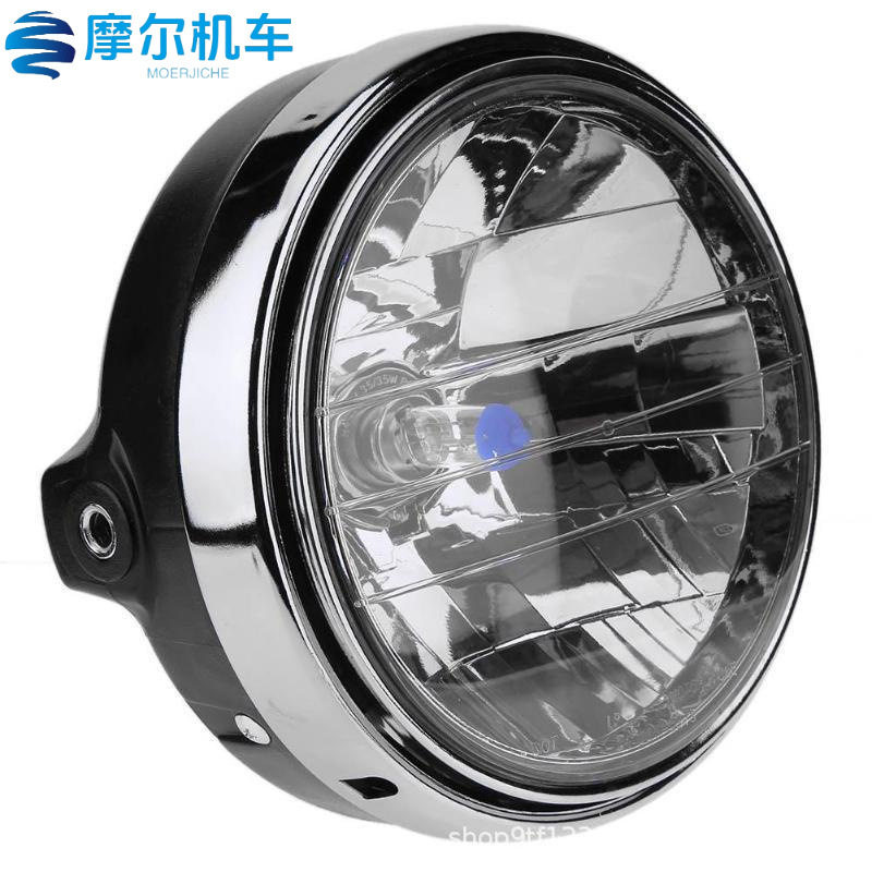摩托车车灯 摩托车黄蜂600 900 CB400/900 改装大灯总成 水晶大灯