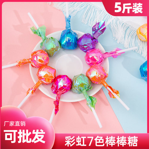 炫彩棒棒糖婚车网红花束材料水果