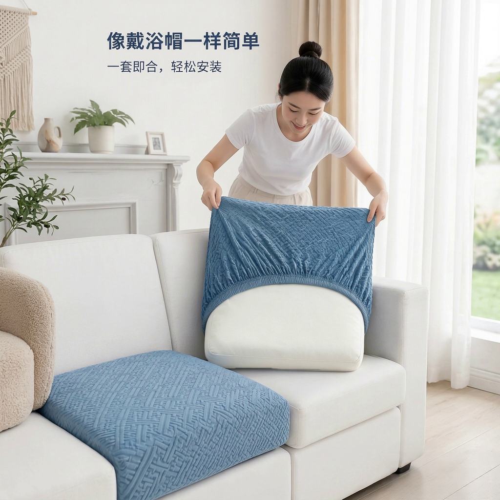 弹力沙发套组合沙发不易起球