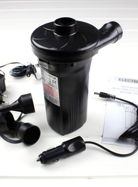 气泵家车蓄电泵户外旅行电动泵车载INTEX充气床充气垫抽车泵手泵