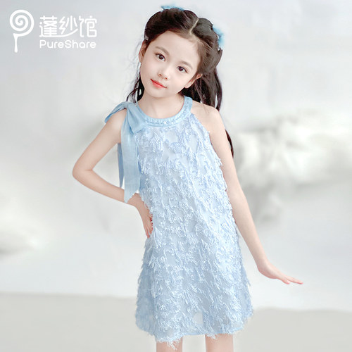 pureshare蓬纱馆女童连衣裙夏季