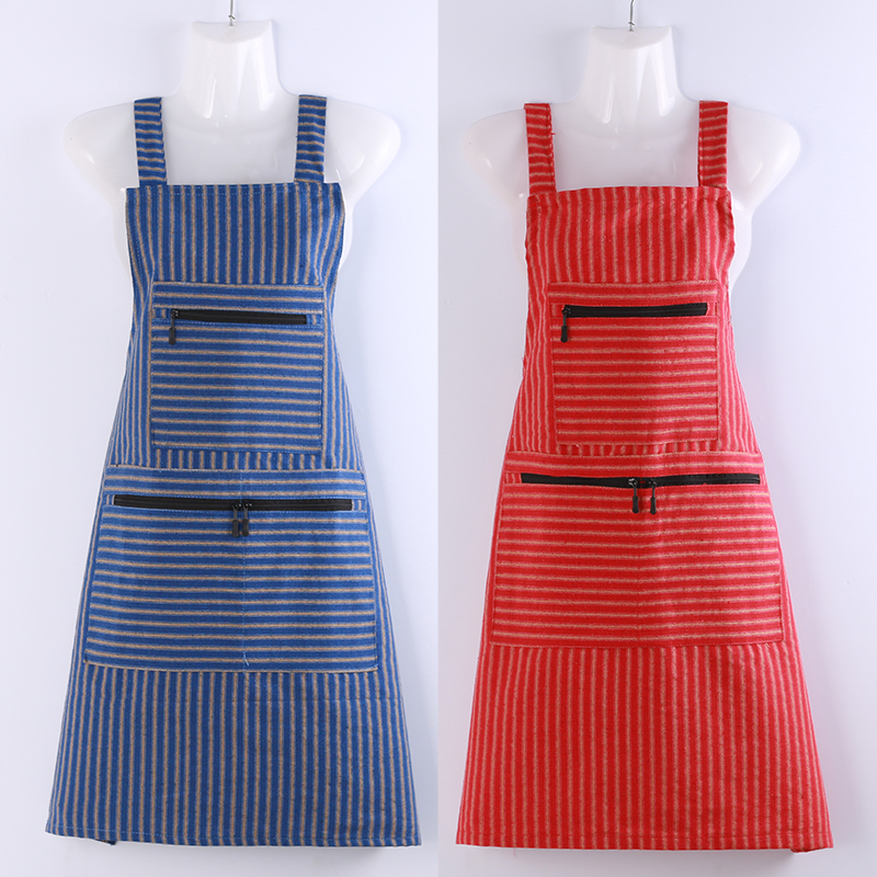 家用新款纯棉做饭时尚定制围裙