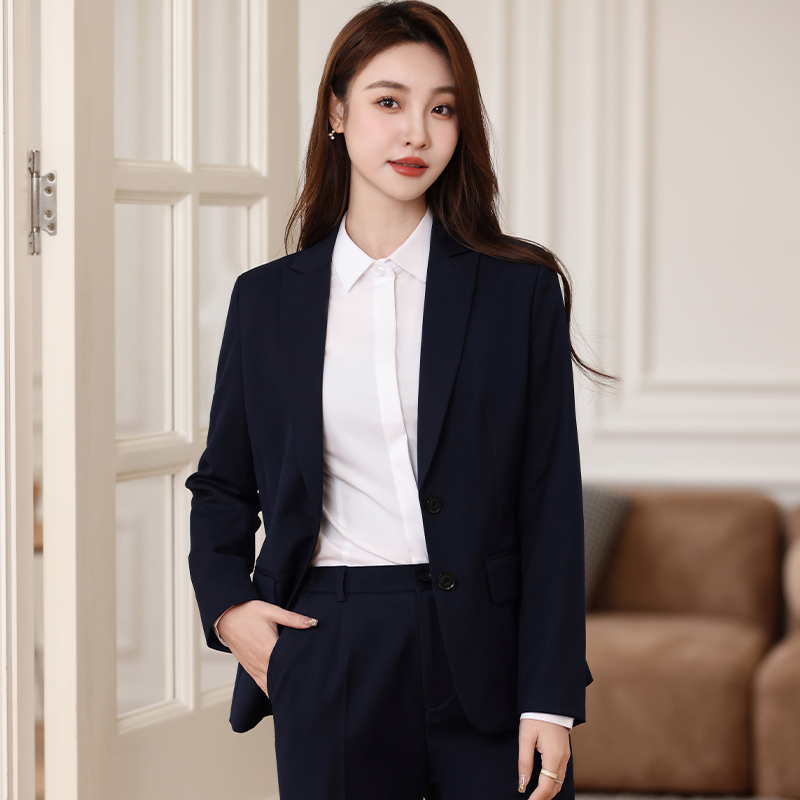 潘文公务员面试正装西装外套正装