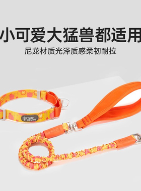 tuffhound狗狗牵引绳带狗链子防挣脱中大型犬遛狗伸缩绳宠物用品