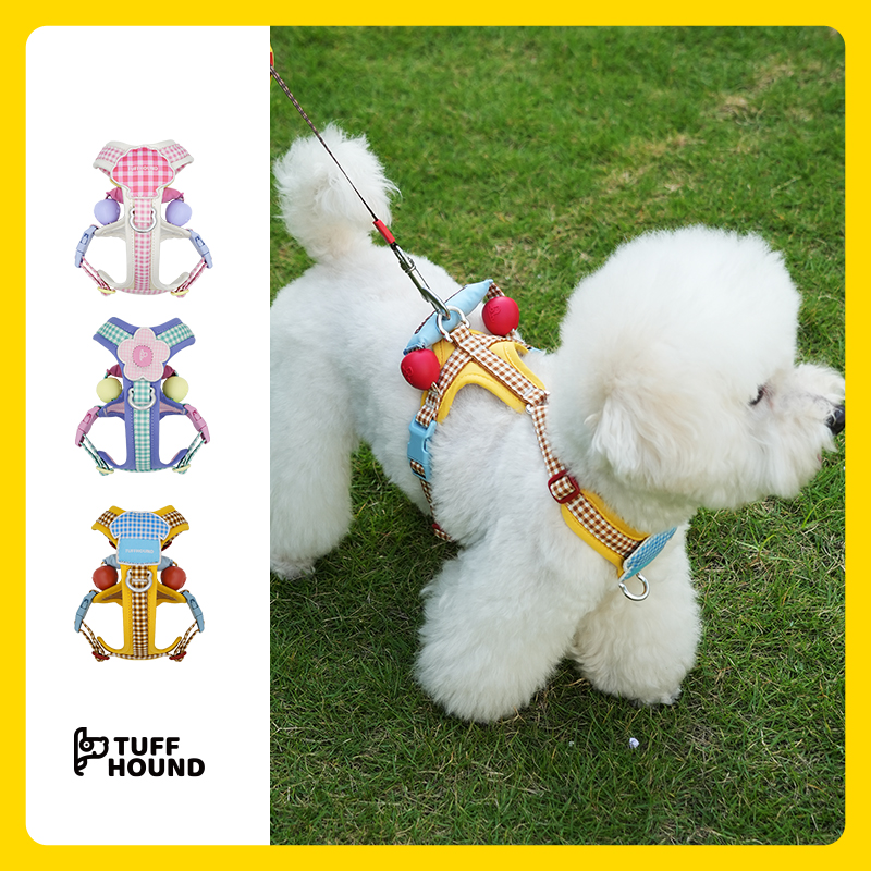 Tuffhound防爆冲胸背带狗牵引绳