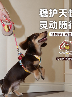 Tuffhound它愿狗狗胸背小狗胸背带小型犬宠物牵引绳防爆冲耐用