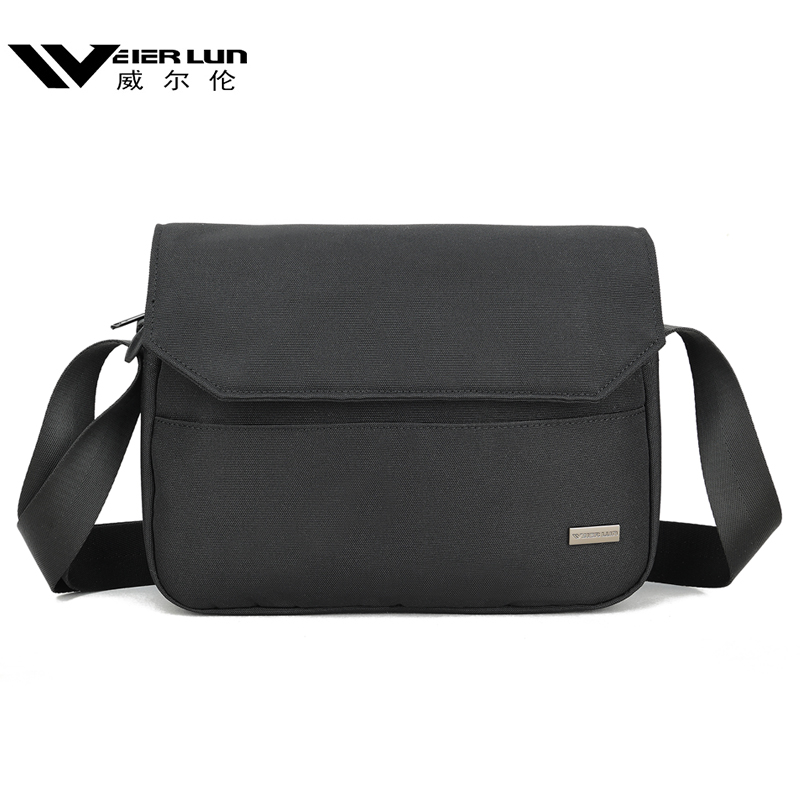 威尔伦街头潮流男包休闲单肩包