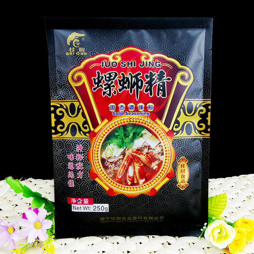 桂厨螺蛳精螺狮粉炒焖螺蛳调味料增味螺蛳香味250g包邮 - 封面