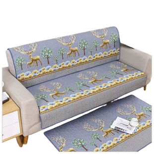 沙发垫四季通用垫子现代简约全包防滑沙发套罩新款坐垫冬季盖布巾