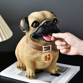 狗大容量存钱罐2026年新款 只进不出儿童男孩可取可存卡通储钱蓄罐