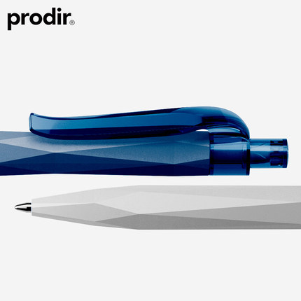 瑞士进口QS20三维精致原子笔按压式3000m 子弹头黑色粗头圆珠笔高档油笔1.0mm 轻奢商务办公圆珠笔定制logo