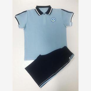 校服东莞市万江第三中学夏秋冬季纯棉校服学生专拍