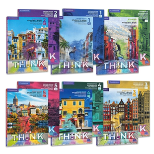 剑桥第二版新版Think starter12345级别学生书练习册附带激活码 KET/PET考试 Cambridge外语初高中英语教材 原版进口