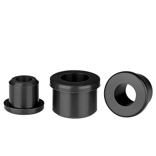 耐高温软硅胶T型护线圈出线环电缆机箱密封圈电线保护套空心孔塞