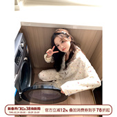 家居服套装 馨帮帮Homedress 长裤 长袖 甜美樱桃碎花睡衣女2025春季