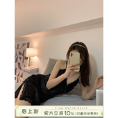法式 新款 性感蕾丝吊带睡裙雪纺睡衣女 2023夏季 馨帮帮Homedress