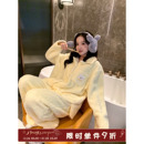 可外穿家居服套装 卡通珊瑚绒睡衣女冬季 2025新款 馨帮帮Homedress