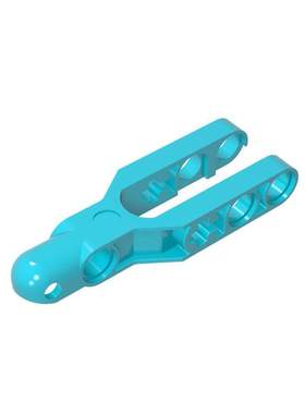 高砖积木零件GDS-1033配件6x2 转向臂兼容57515小颗粒MOC拼插散件