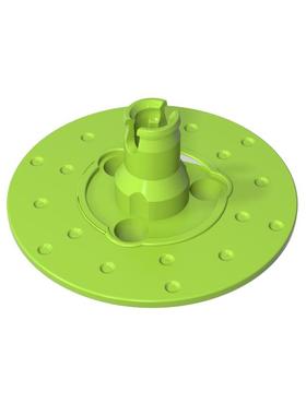 正版高砖积木零件GDS-1495配件转向车轮毂盘兼容35189小颗粒拼插