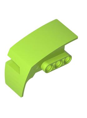 正版高砖积木零件GDS-1113配件挡泥板(右)兼容61070小颗粒MOC拼插