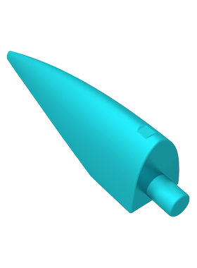 正版高砖积木零件GDS-90187配件牙角柔刺兼容11089小颗粒MOC拼插