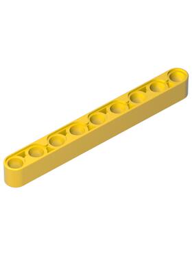 正版高砖积木零件GDS-666配件1x9 带孔臂(厚)兼容40490-64289拼插