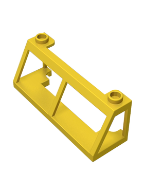 正版高砖积木零件GDS-90118配件2x6x2 车头窗框兼容13760MOC拼插